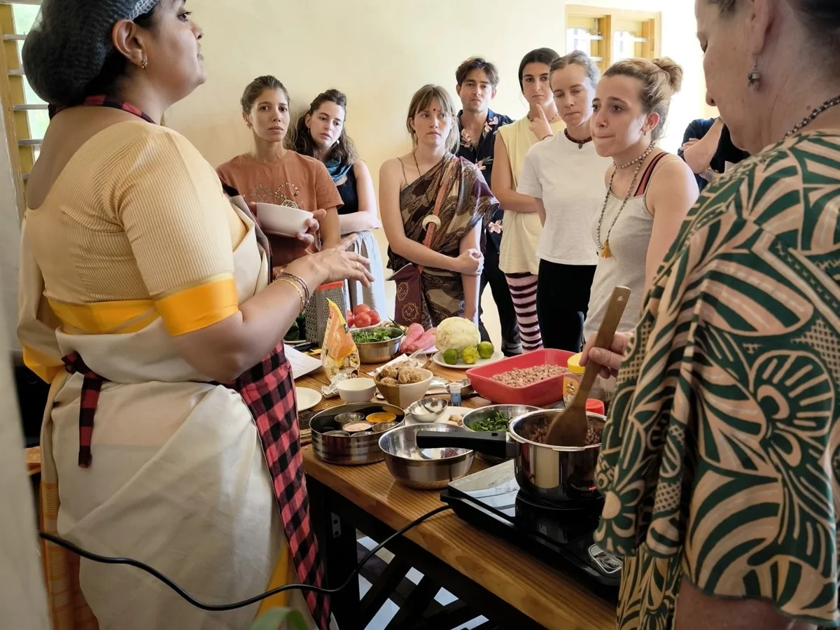 Sattvik cooking workshop